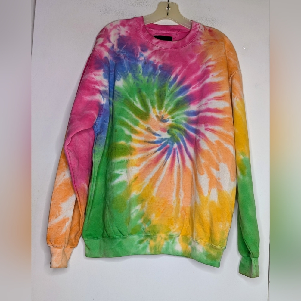 Assembly Label tie dye oversized sweatshirt size medium